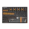 Gearwrench 97 Piece 1/4", 3/8", 1/2" Drive Bolt Biter Mechanics Tool Set w/ Foam Storage Tray GWMSBBS02