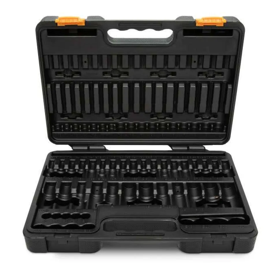Gearwrench 84 Piece 1/4", 3/8" & 1/2" Drive Hex/Ball End Hex/Tamper Proof Torx/External Torx/Torx SAE/Metric Bit Set 80742