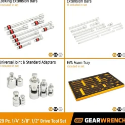 Gearwrench 29 Piece 1/4