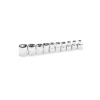 Gearwrench 10 Piece 1/4" Drive 6 Point Stubby Socket Set SAE 81395