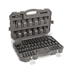 Gearwrench 80 Piece 3/8" Drive Standard & Deep SAE Mechanics Tool Set 89093