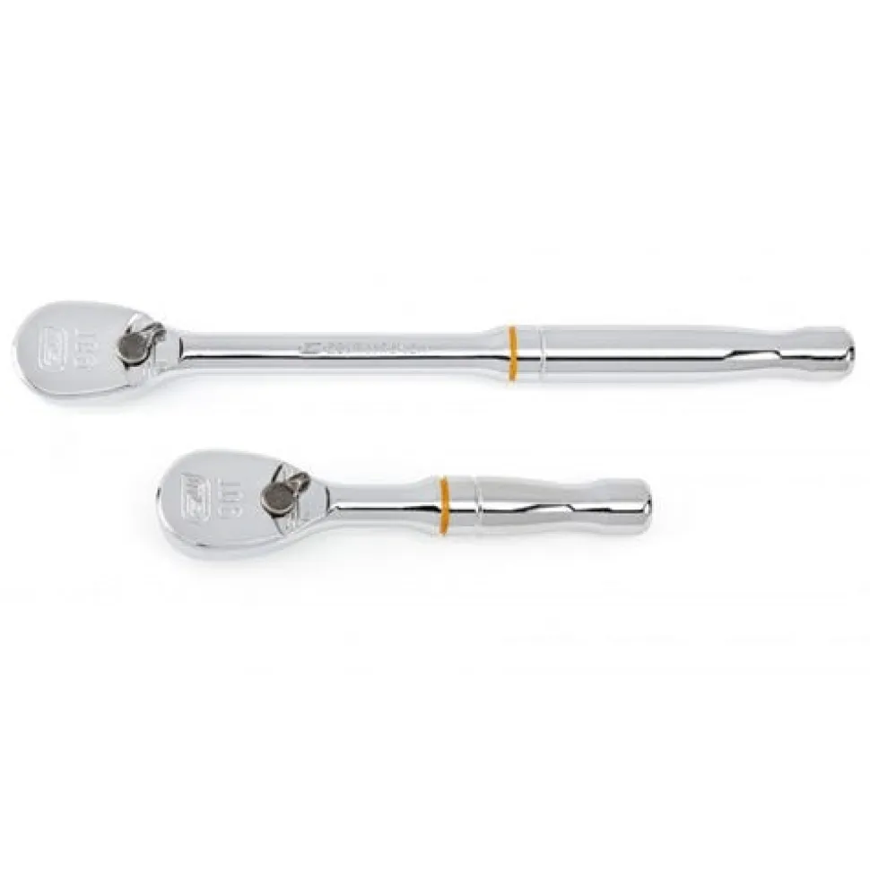 Gearwrench 3/8" 2 Piece Drive 90-Tooth Compact Head Teardrop Ratchet Set 81253T