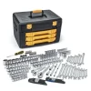Gearwrench 239 Piece Mechanics Tool Set in 3 Drawer Storage Box 80942