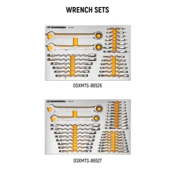 Gearwrench 873 Piece MEGAMOD Mechanics Tool Set w/ Premium Modular Foam Trays & Tool Storage MEGAMOD873