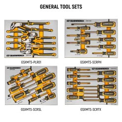 Gearwrench 873 Piece MEGAMOD Mechanics Tool Set w/ Premium Modular Foam Trays & Tool Storage MEGAMOD873
