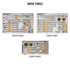 Gearwrench 1024 Piece MEGAMOD Mechanics Tool Set w/ Premium Modular Foam Trays & Tool Storage MEGAMOD1024