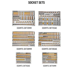 Gearwrench 1024 Piece MEGAMOD Mechanics Tool Set w/ Premium Modular Foam Trays & Tool Storage MEGAMOD1024