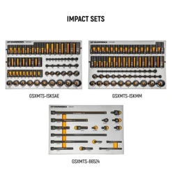 Gearwrench 1024 Piece MEGAMOD Mechanics Tool Set w/ Premium Modular Foam Trays & Tool Storage MEGAMOD1024