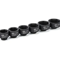 Gearwrench 6 Piece Oil Canister Socket Set Service Kit 41890