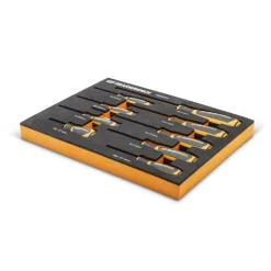 Gearwrench 9 Piece Phillips Dual Material Screwdriver Set w/ Foam Storage Tray GWMSSCRPH