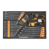 Gearwrench 59 Piece 6 Point Combination Wrench & Hex Key Set w/ Foam Storage Tray GWMSCWS6SAEMM