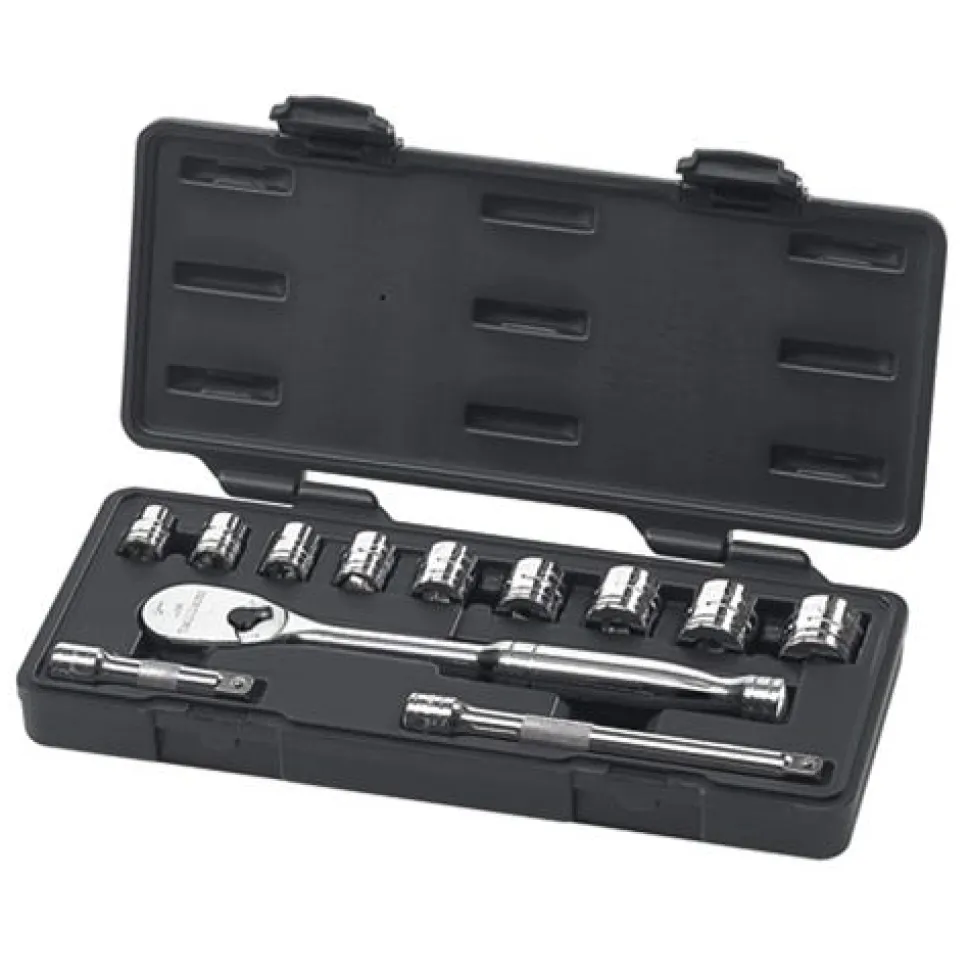 GearWrench 12 Piece 3/8" 6 Point SAE Socket Set 80556