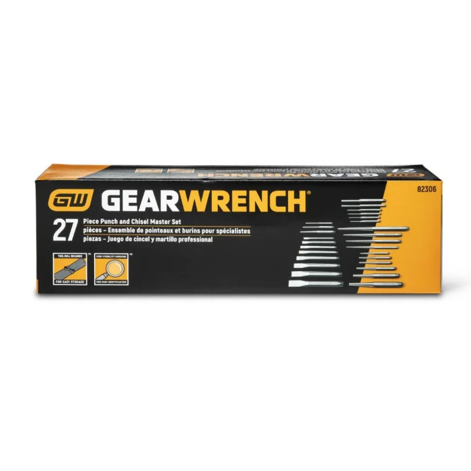 Gearwrench 27 Piece Punch and Chisel Set 82306