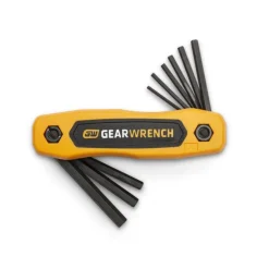 Gearwrench 9 Piece SAE Folding Hex Key Set 83509