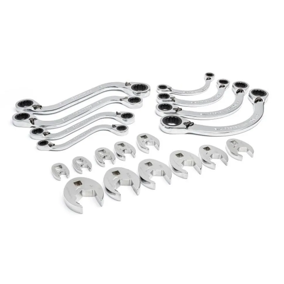 Gearwrench 19 Piece Specialty Ratcheting SAE Wrench Set w/ Foam Storage Tray GWMSSRWSAE