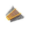 Gearwrench 12 Piece 90-Tooth 12 Point Flex Head Ratcheting Combination Metric Wrench Set 86727