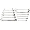 Gearwrench 14 Piece 90-Tooth 12 Point Flex Head Ratcheting Combination SAE Wrench Set 86759
