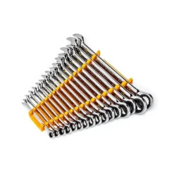 Gearwrench 16 Piece 90-Tooth 12 Point Metric Combination Ratcheting Wrench Set 86928