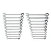Gearwrench 20 Piece 72-Tooth SAE/Metric Ratcheting Combination Wrench Set 35720-06