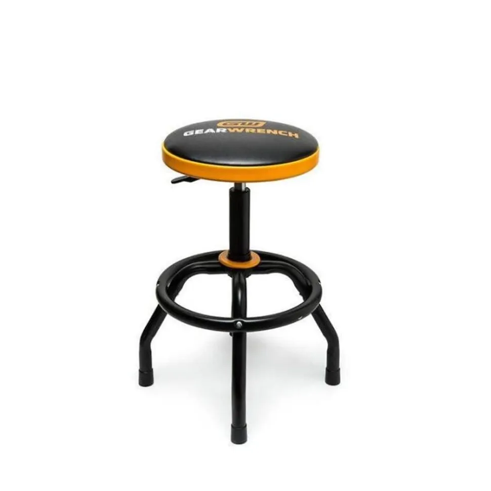 Gearwrench Tools Adjustable Height Swivel Shop Stool 26" to 31" 86992