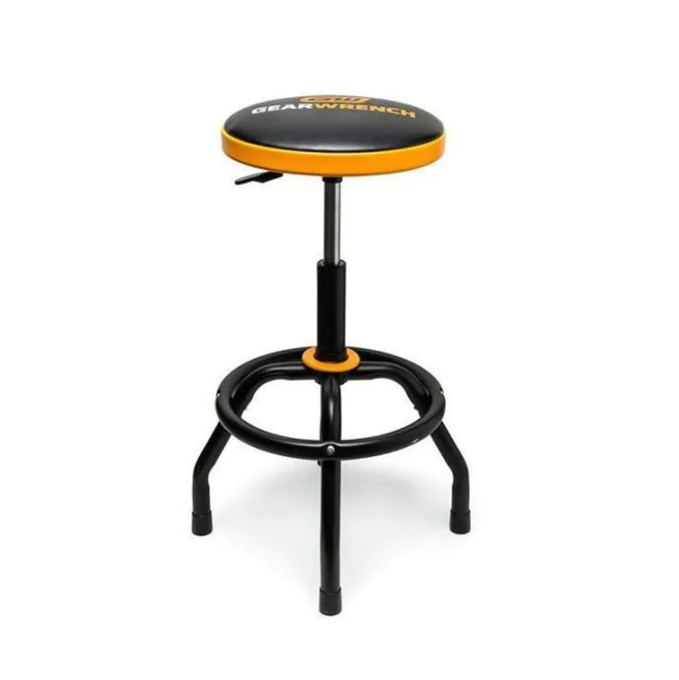 Gearwrench Tools Adjustable Height Swivel Shop Stool 26" to 31" 86992