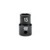 Gearwrench Tools 1/2" Drive 6 Point Standard Impact Metric Socket 13mm 84525N