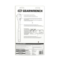 Gearwrench Tools 27 Piece 1/2" Drive 12 Point SAE/MM Mechanics Hand Tool Set GWXSCBMTS12