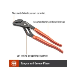 Gearwrench Tools 20" Straight Jaw Tongue and Groove Plier HL120PN