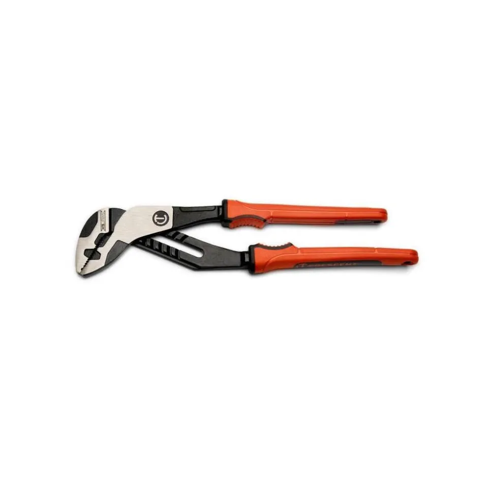 Gearwrench Tools 12" Z2 K9™ Straight Jaw Tongue and Groove Plier with Dual Material Rawhide Handle RTZ212CGR