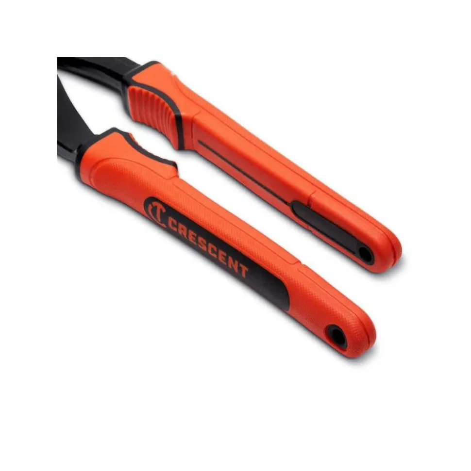 Gearwrench Tools 12" Z2 K9™ Straight Jaw Tongue and Groove Plier with Dual Material Rawhide Handle RTZ212CGR