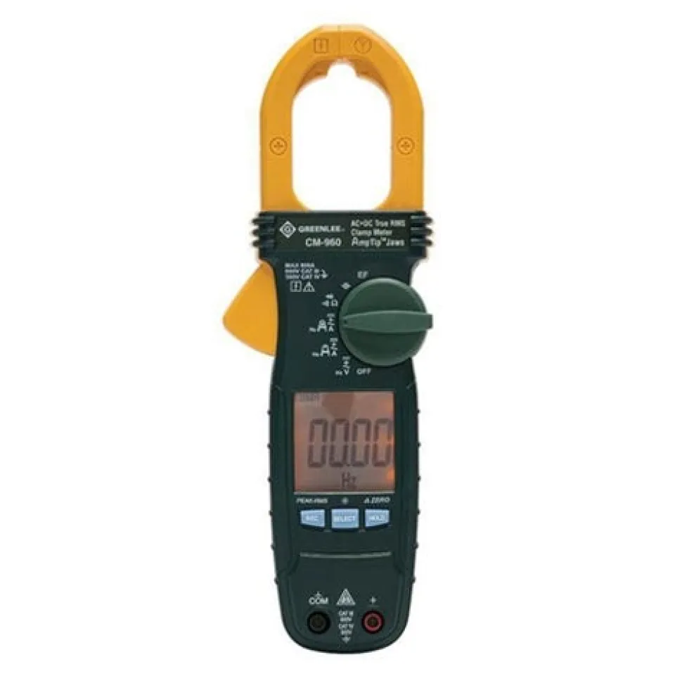 Greenlee 600 AMP AC + DC TRUE RMS CLAMP METER CM-960