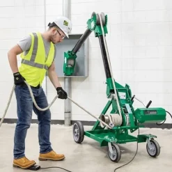 Greenlee G10 Tugger 10,000 lbs Cable Puller w/ Mobile VersiBoom G10-MVB