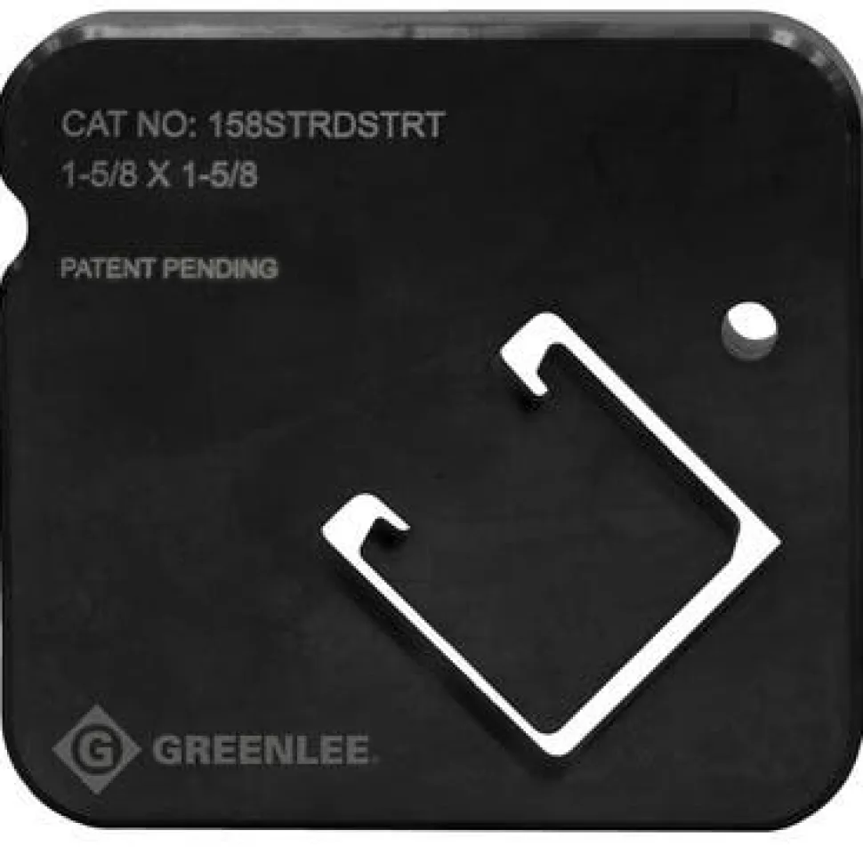 Greenlee 1-5/8 Single Strut Dies 158STRDSTRT