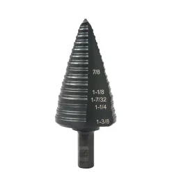 Greenlee 1-3/8" Step Bit (#12) Metal Cutter GSB12