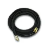 Greenlee Two 1/2" x 25' Wire Braid Hoses with 1/2" NPTF Male Fittings 111185