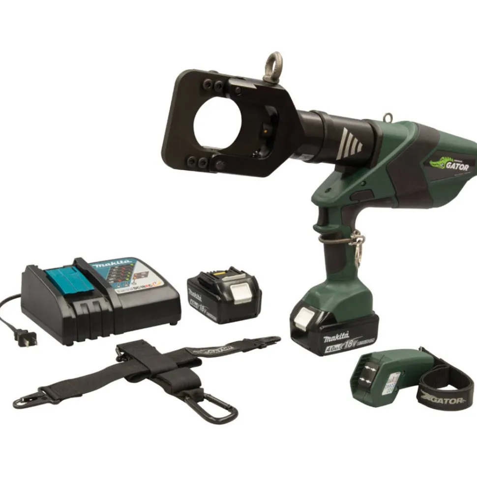 Greenlee 18V Gator 65mm Guillotine Remote Cable Cutter Kit ESG65LXR11