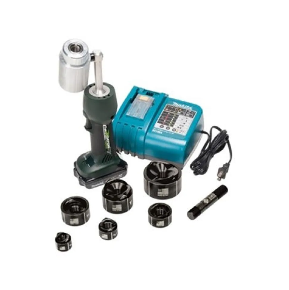 Greenlee 18V Gator 7 Ton Knockout Tool Kit SlugBuster 1/2" - 2" LS50L11B