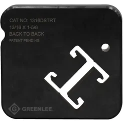 Greenlee 13/16 x 1-5/8" Back to Back Strut Dies 1316DSTRT