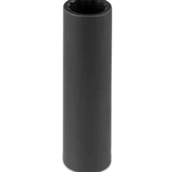 Grey Pneumatic 3/8" Drive x 7/16" Deep Impact Socket - 12 Point 1114D