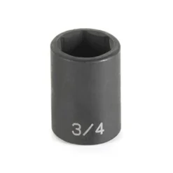 Grey Pneumatic 1/2" Drive x 14mm Standard Length Impact 2014M