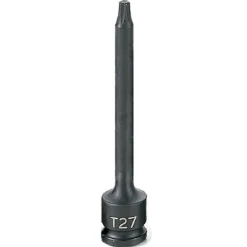 Grey Pneumatic 3/8" Drive x T55 Internal Star Driver 6" length 11556T