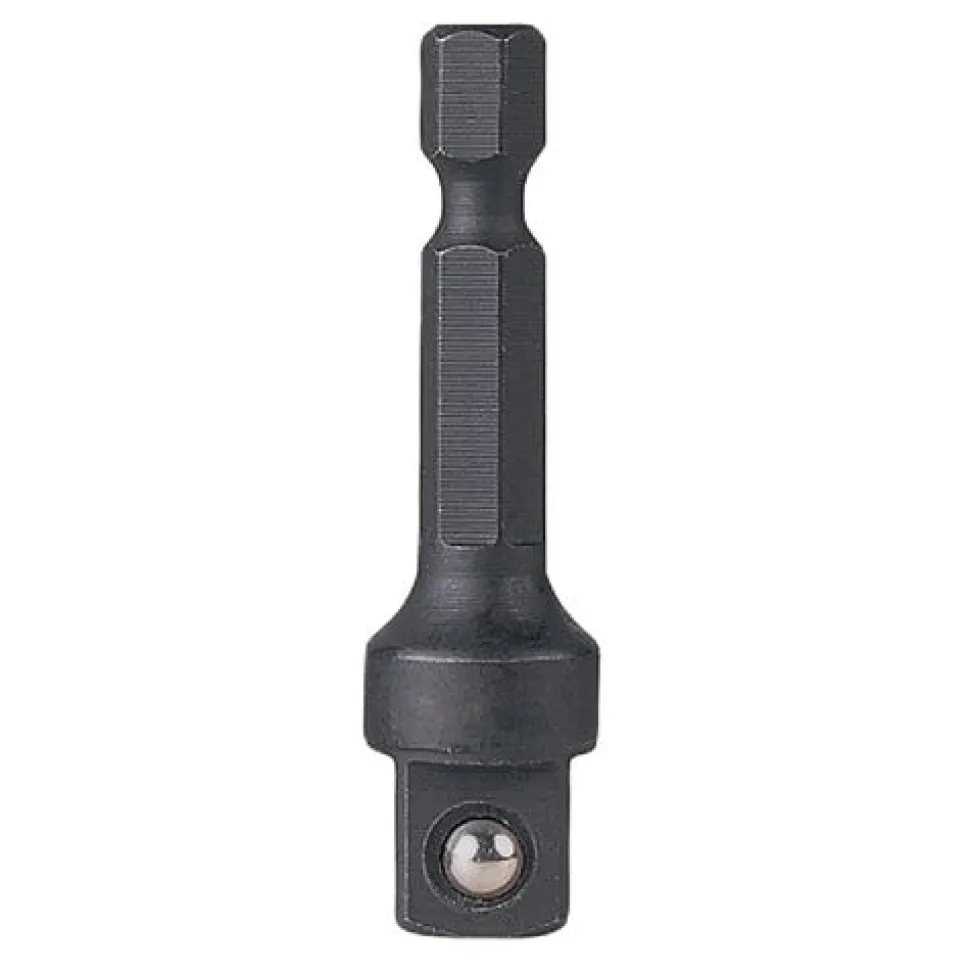 Grey Pneumatic 1/4" Hex Drive x 3/8" Friction Ball Adapter 1438HA