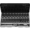 Grey Pneumatic 29 Piece 1/2" Drive Metric 6 Point Deep Duo-Socket Set 82629MD
