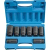 Grey Pneumatic 8 Piece 3/4" Drive 6-Point Deep Length Impact Socket Set (SAE) 8034D