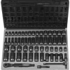 Grey Pneumatic 59 Piece 3/8" Drive SAE & Metric 6 Point Standard & Deep Duo Socket Set 81659CRD