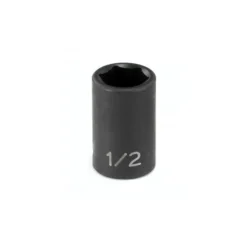 Grey Pneumatic Sockets 3/8" Drive x 17mm Standard Length Impact 1017M