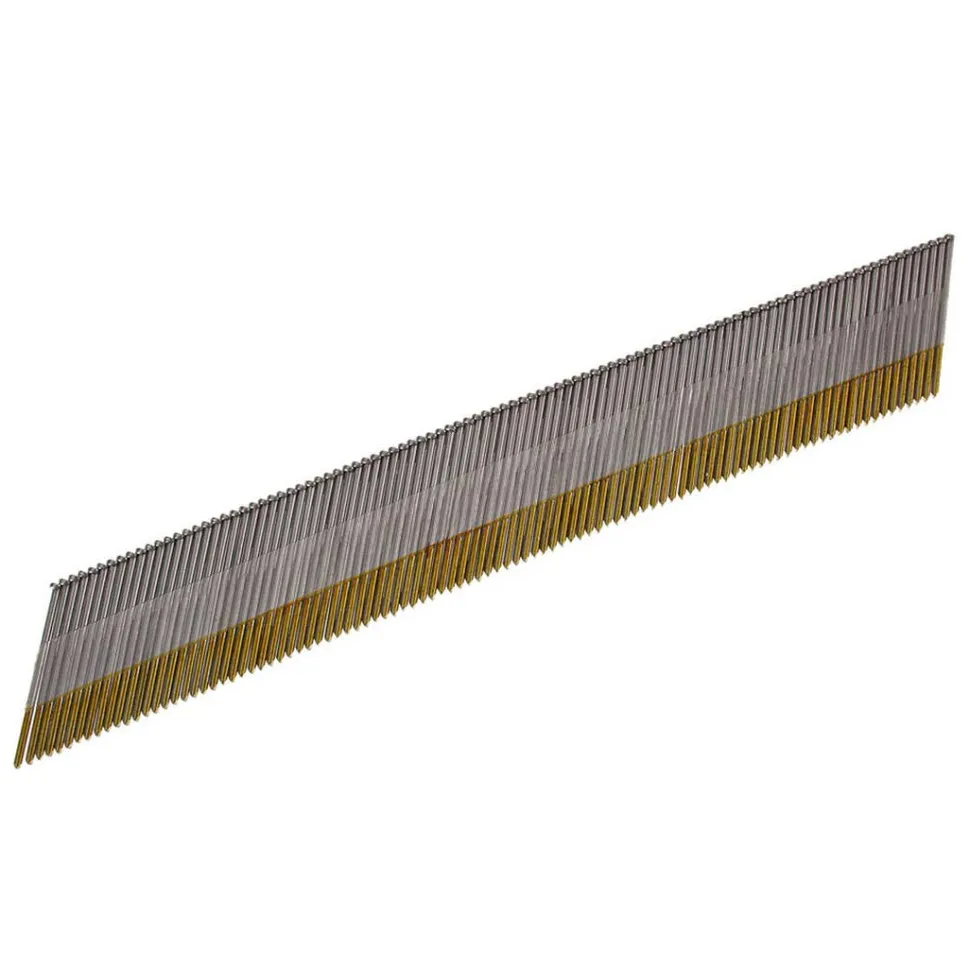 Grip Rite 1-1/2" 15 Gauge DA-Style Bright Coated Angled Finishing Nails 4M (4000) GRDA17L
