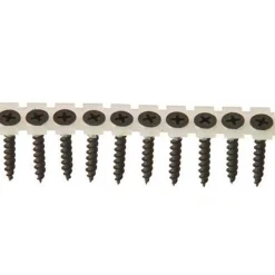 Grip Rite 6X1-5/8 Coarse Phosphate-Plated Black Philips Drywall Screw 1000CT CS158C1MBK