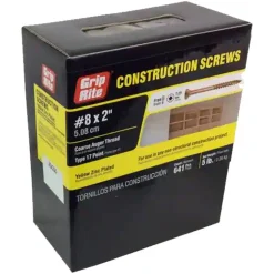 Grip Rite #8 X 2" Construction Screw T25 5#M 2GCS5