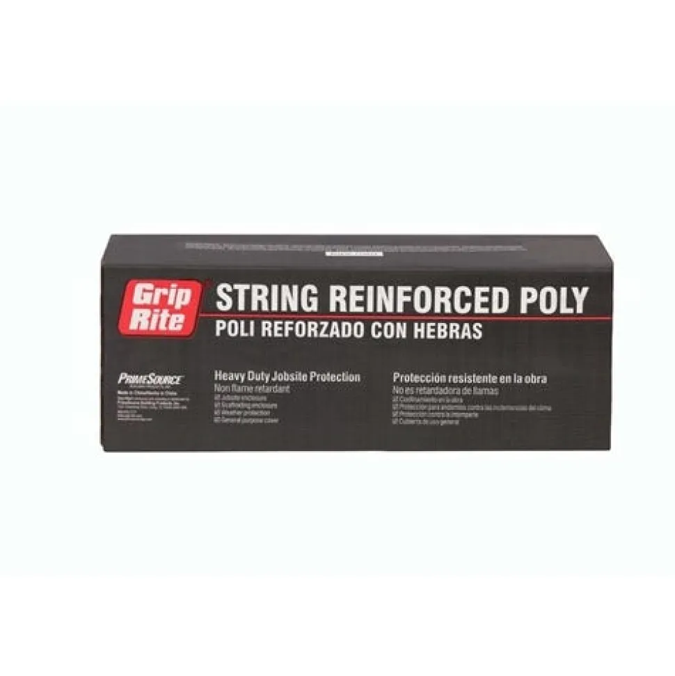Grip Rite 20' x 100' Reinforced Poly Sheeting 620100CSRF